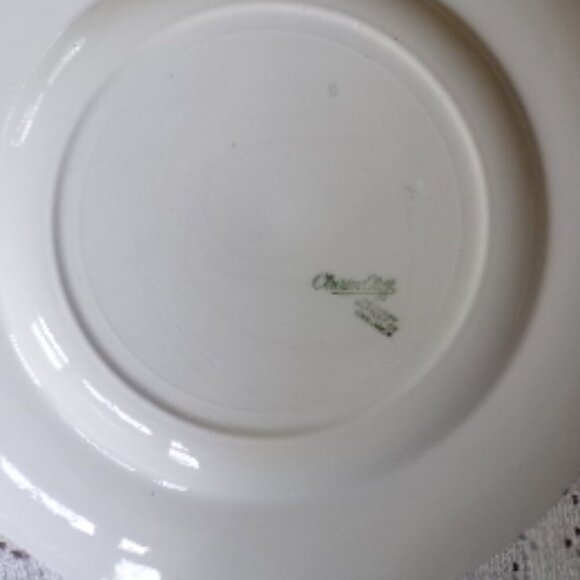 Rare - Vintage mid-1930s Yellow Clarice Cliff Plate - Newport Pottery CO England - Picture 4 of 7